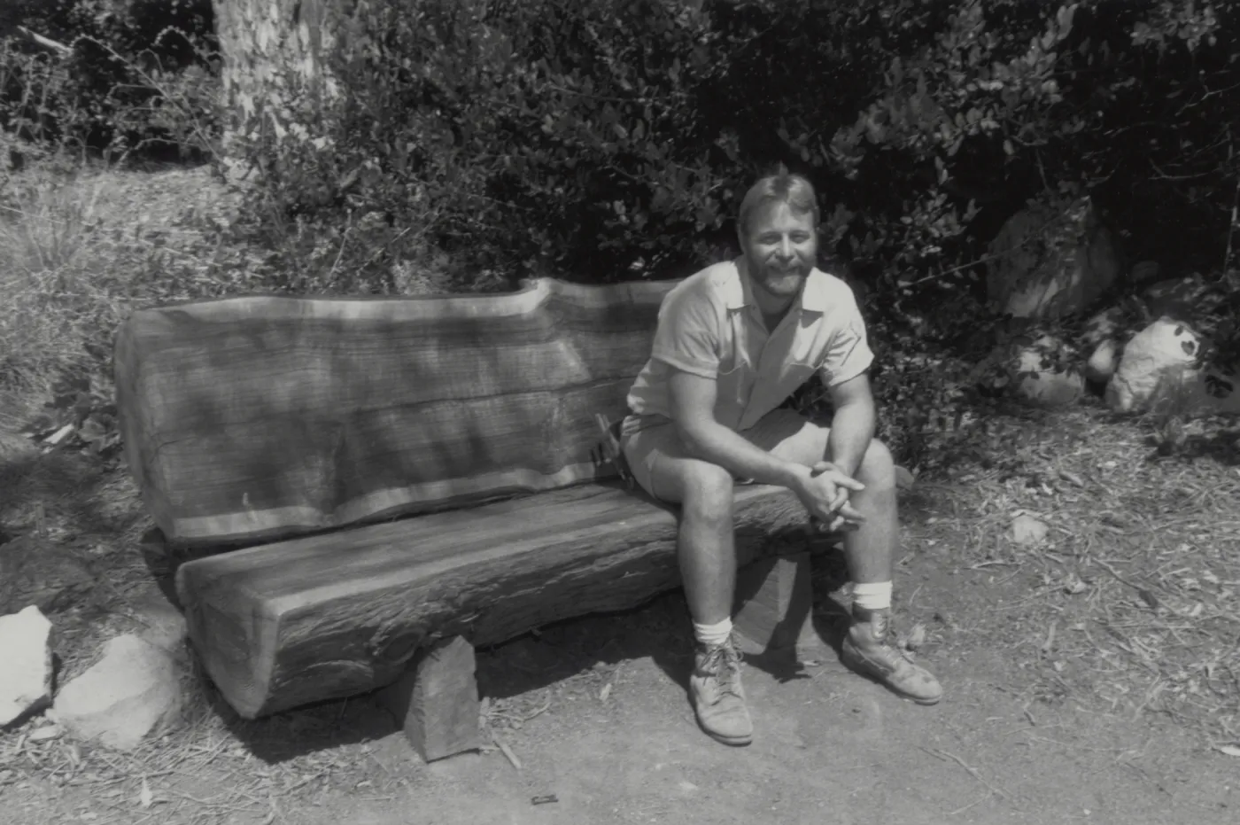 Dave Kershaw on bench
