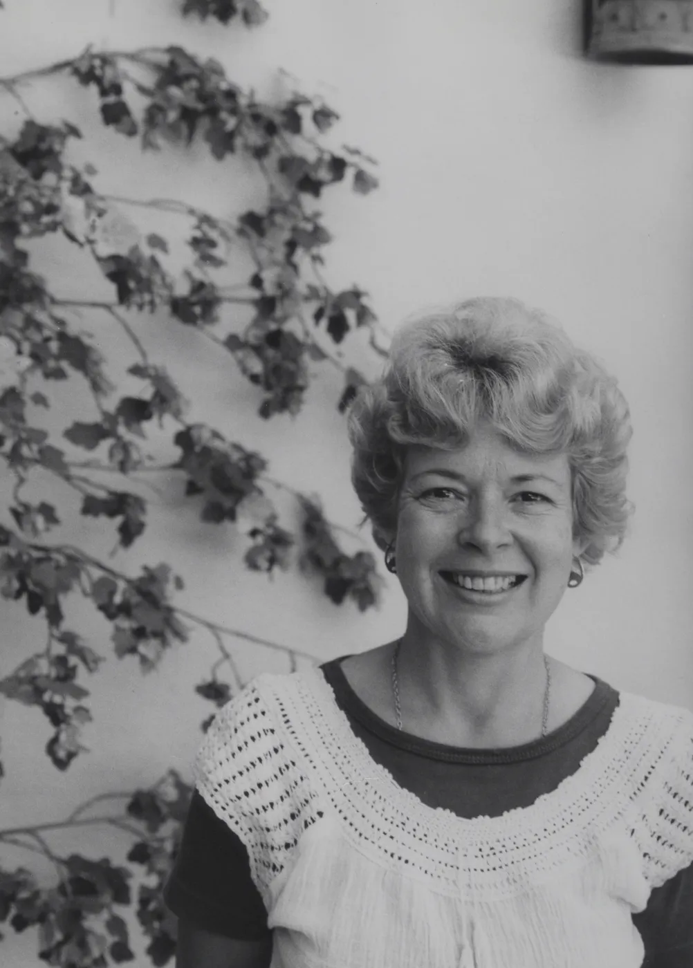 Carolyn Hodina, Garden Librarian, June 1977