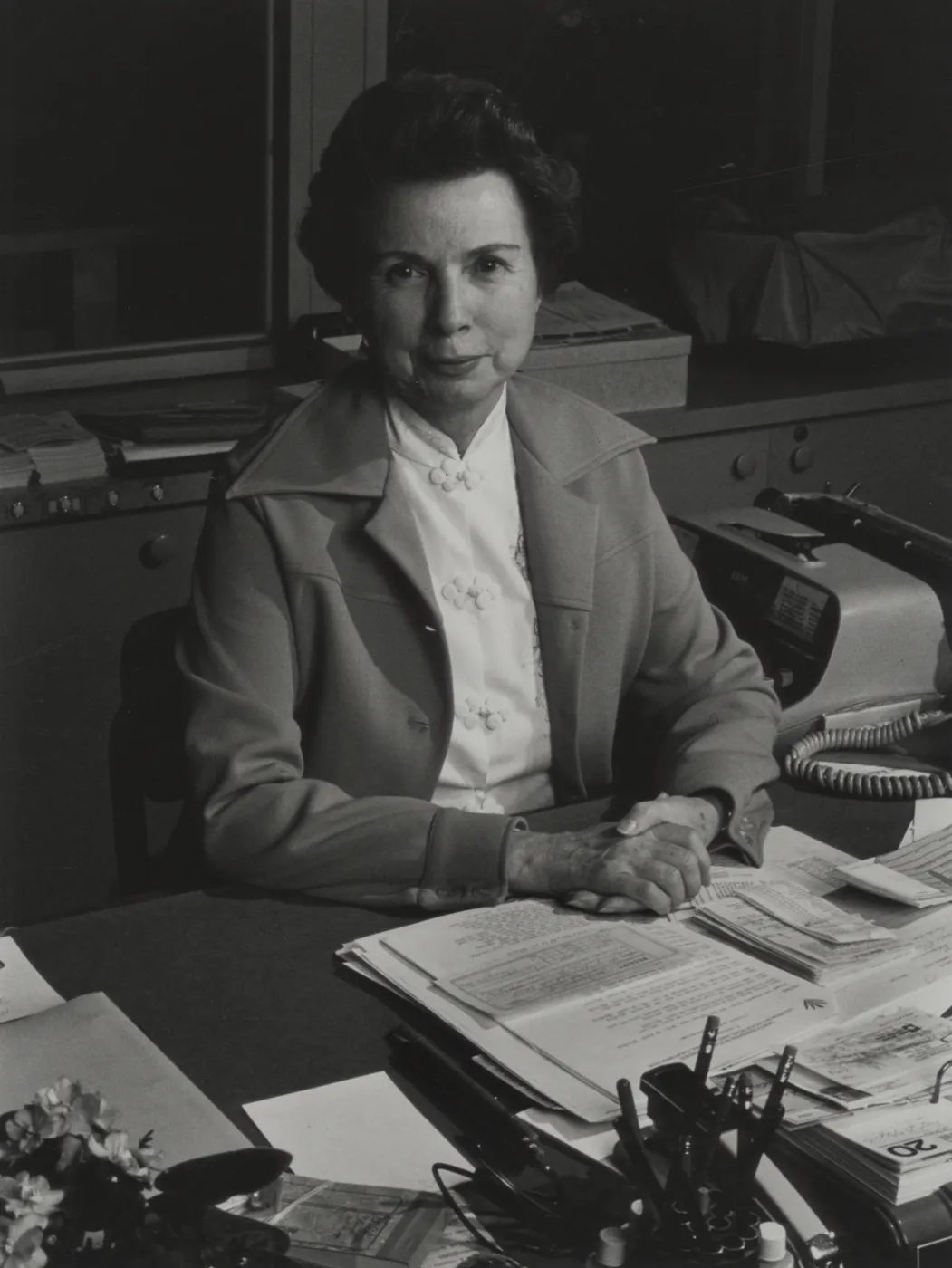 Clare Zale, Garden Secretary, 1969-1979