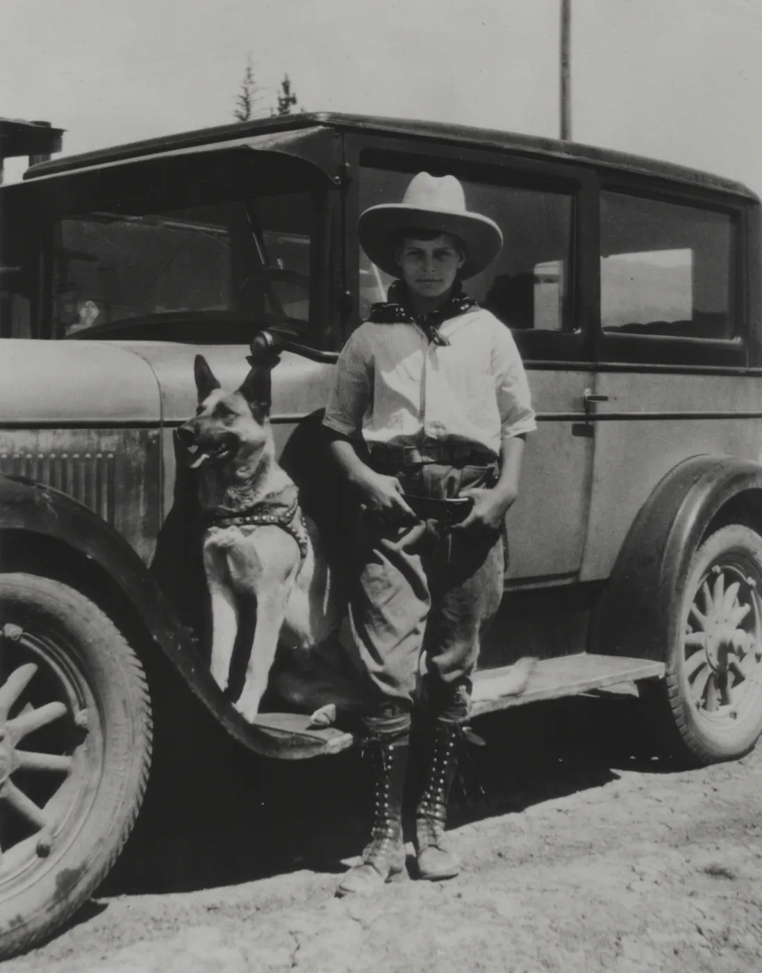 Clifton Smith as a boy