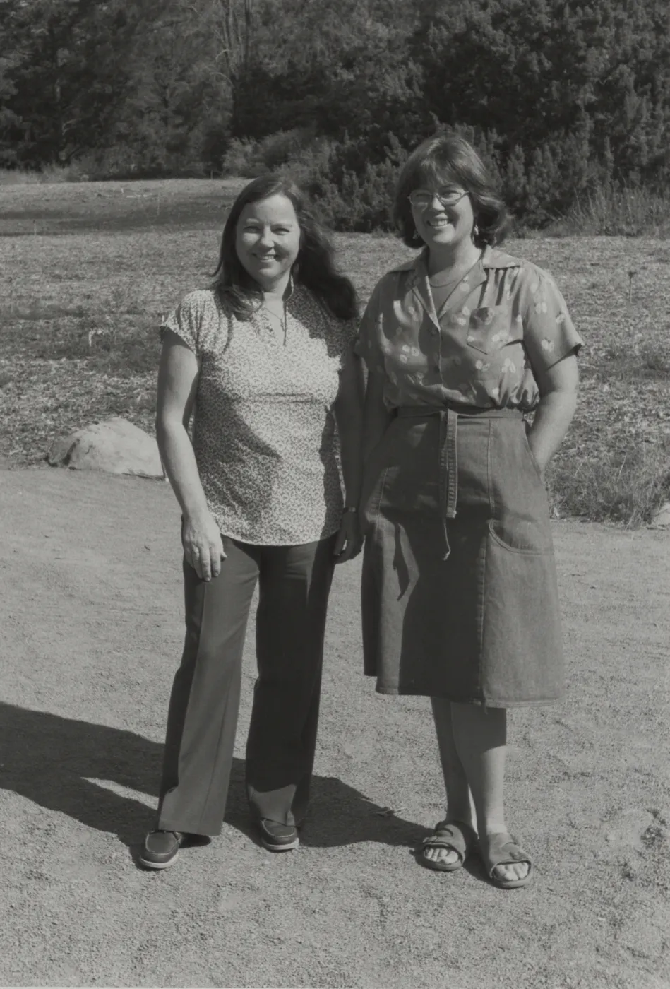 Ruth Meadows and Mary Sheldon 1981