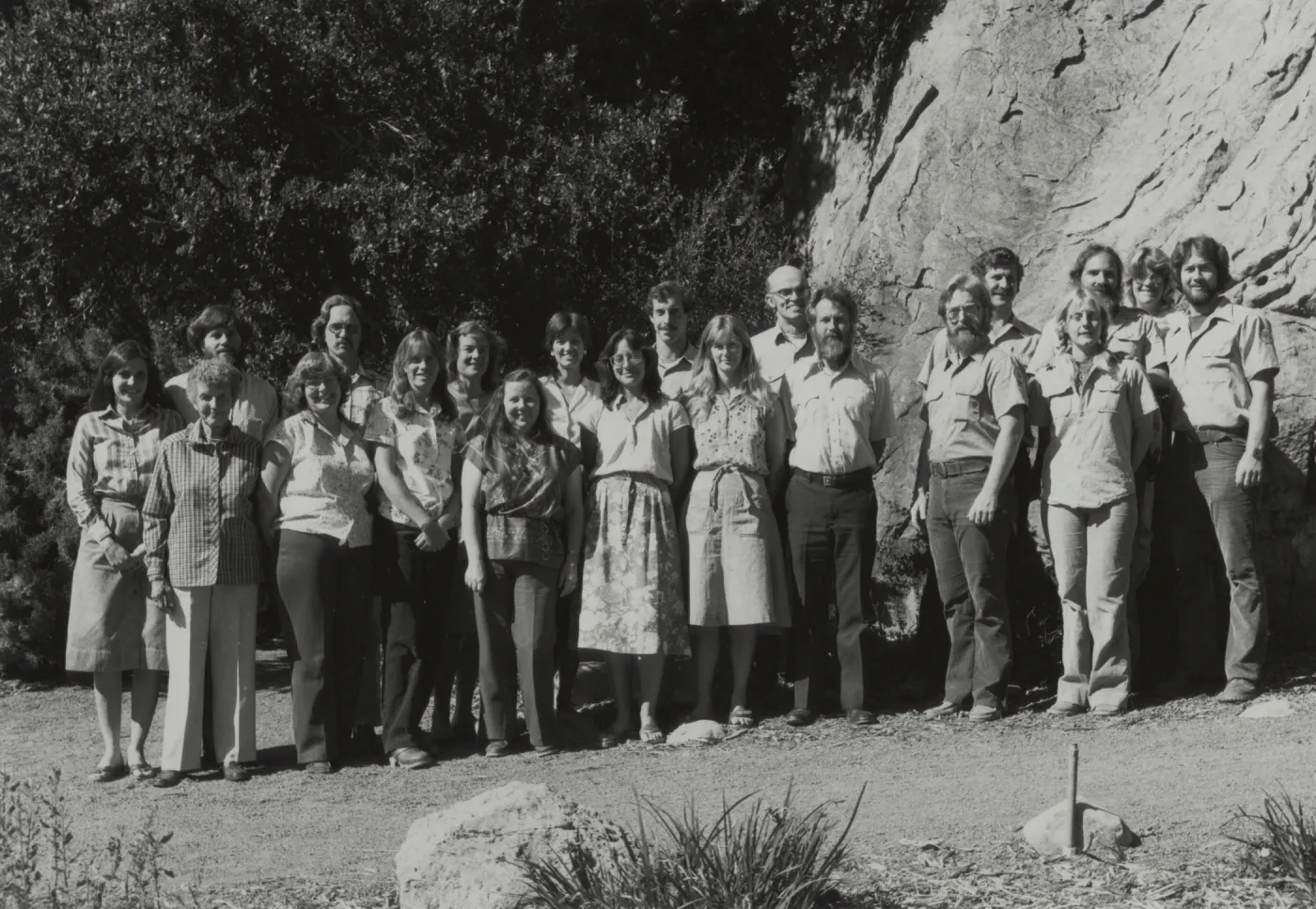 SBBG Staff Photo 1981