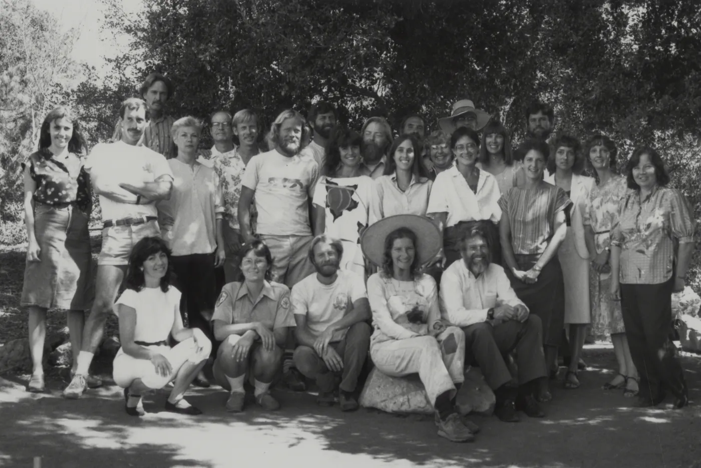 SBBG Staff Group Photo 1985