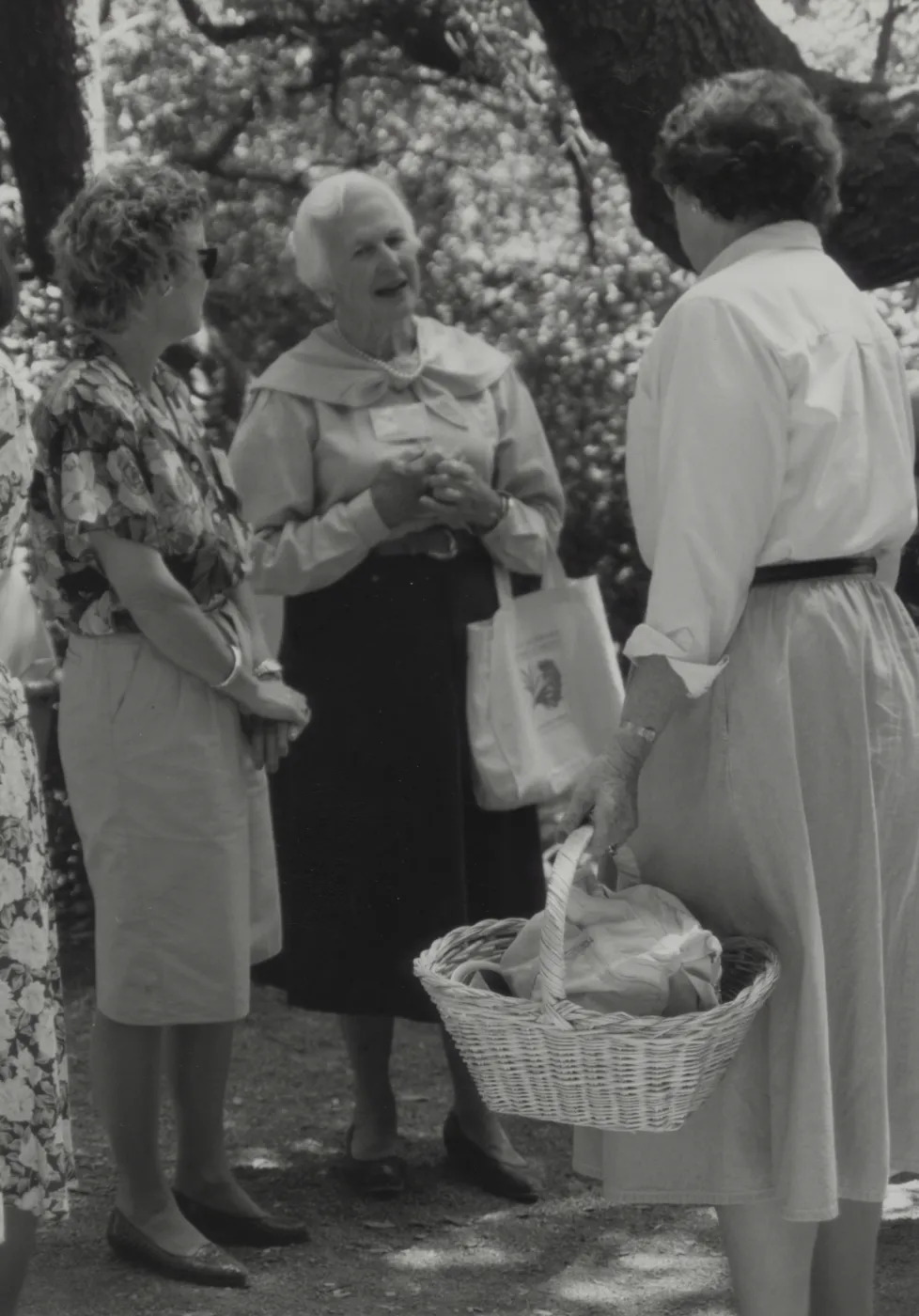 Anne Steiner, Publicist and Mrs. Anne Jones, Board President, Members Day, 1992