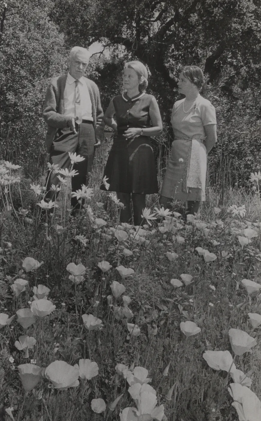 Ralph Cornell, Nan Burrows, Lila Sexton in Meadow