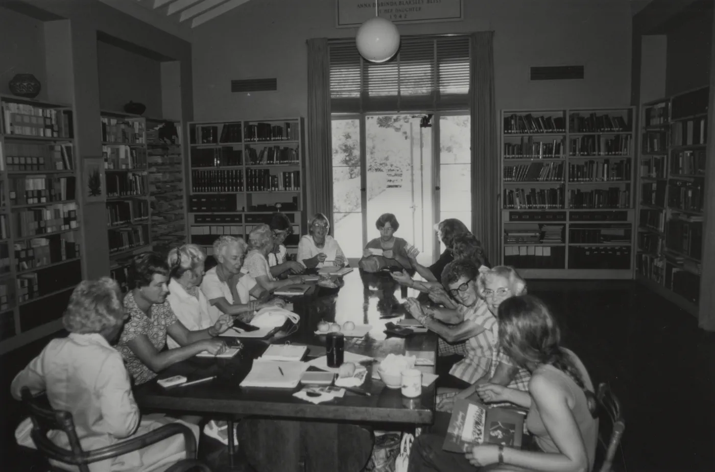 Meeting in Blaksley Library