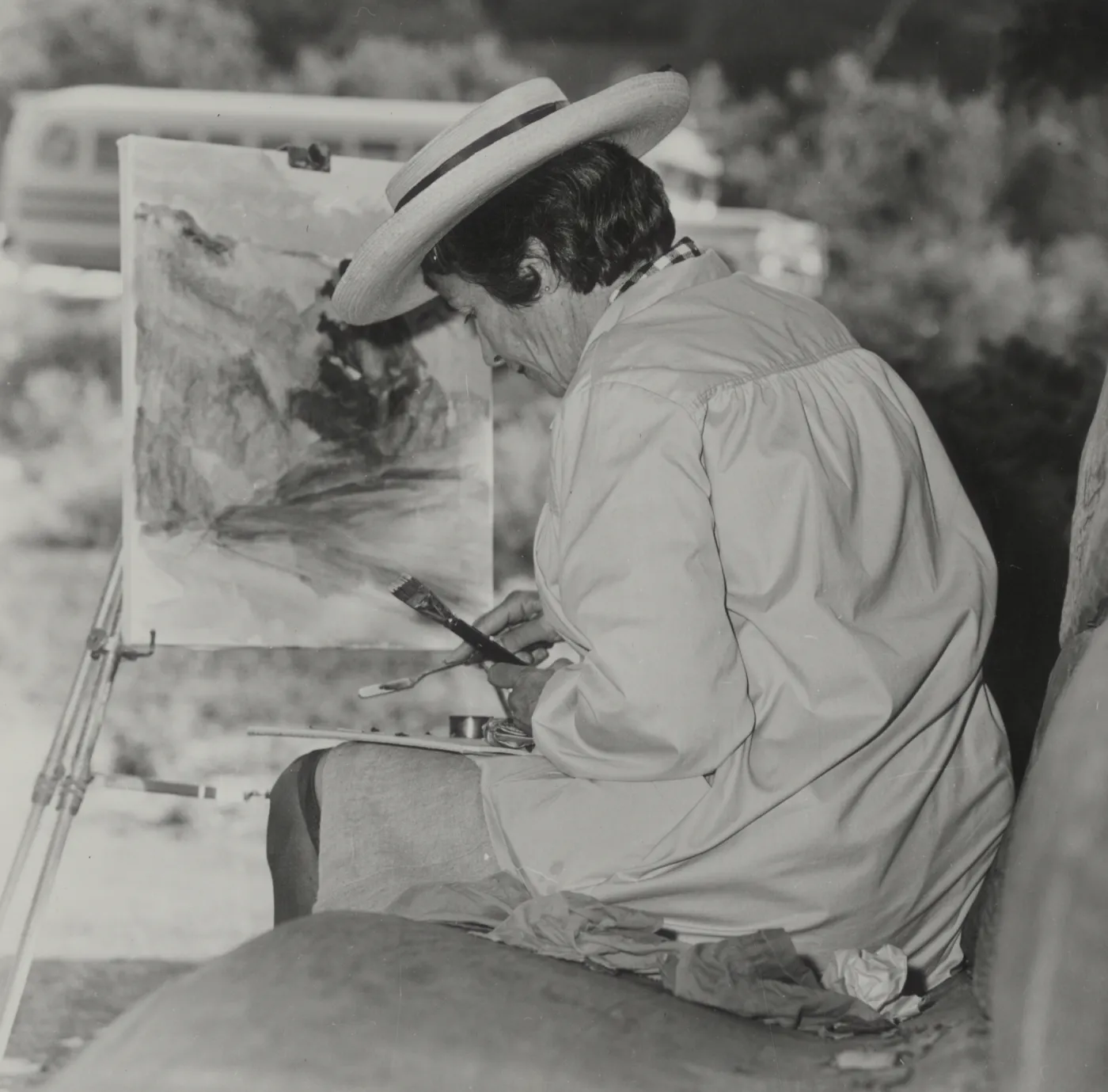 Artist in the Garden