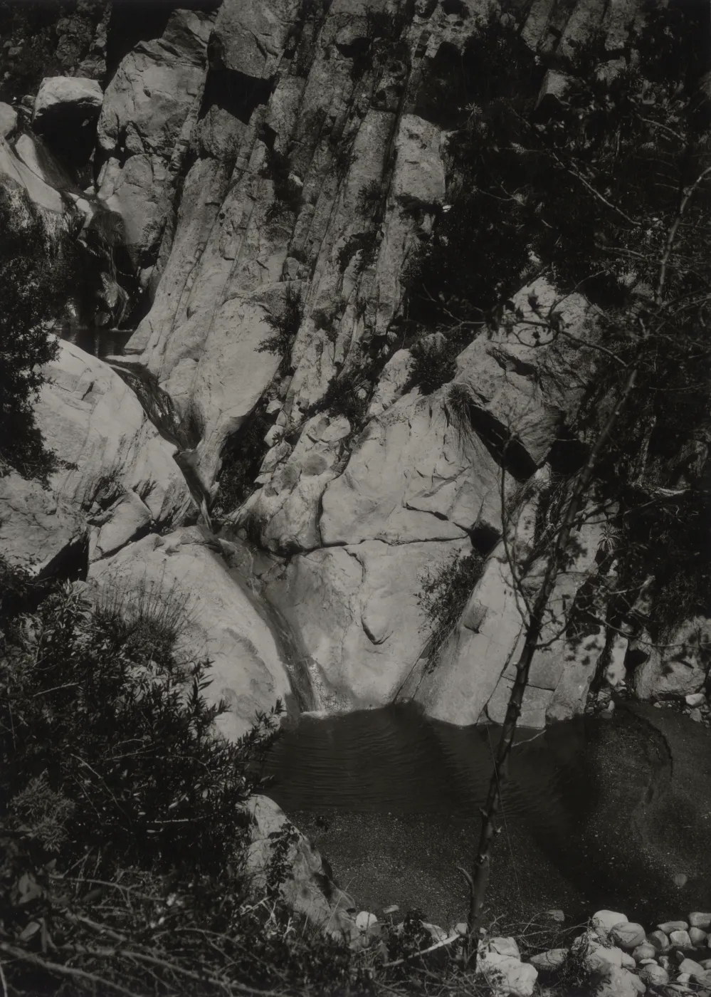 pool above Seven Falls, Santa Barbara