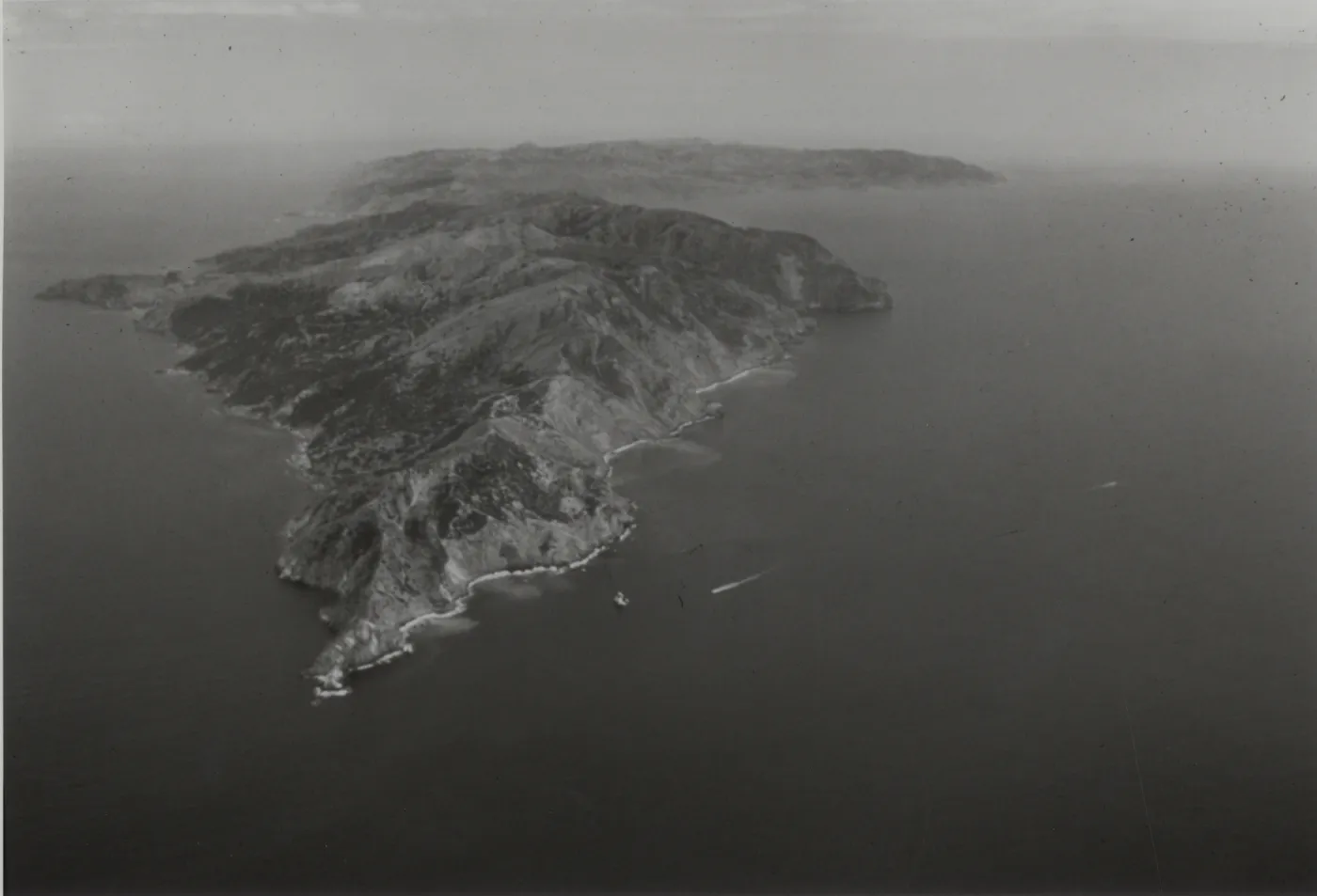 Santa Catalina Island from above