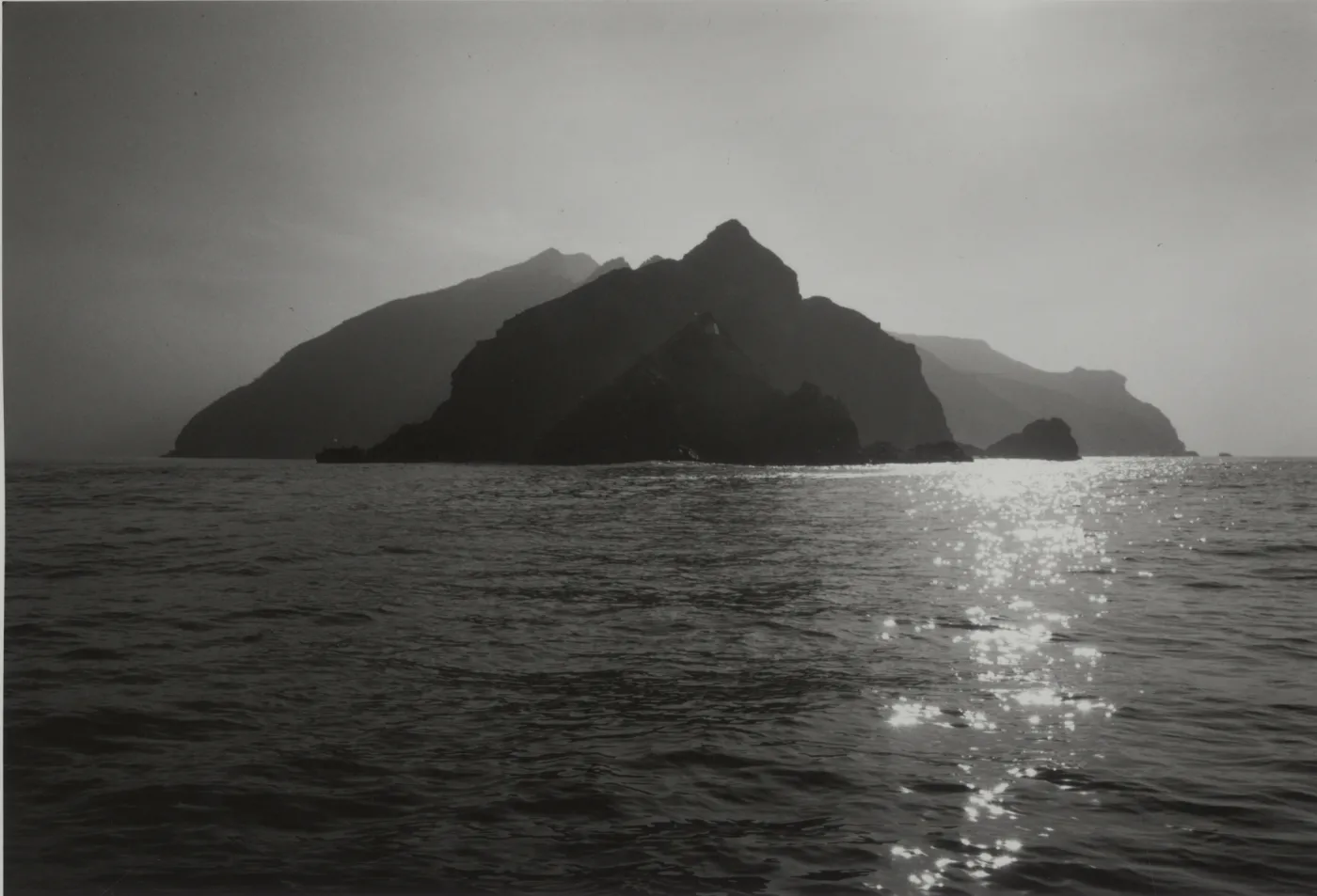 Santa Catalina Island from boat