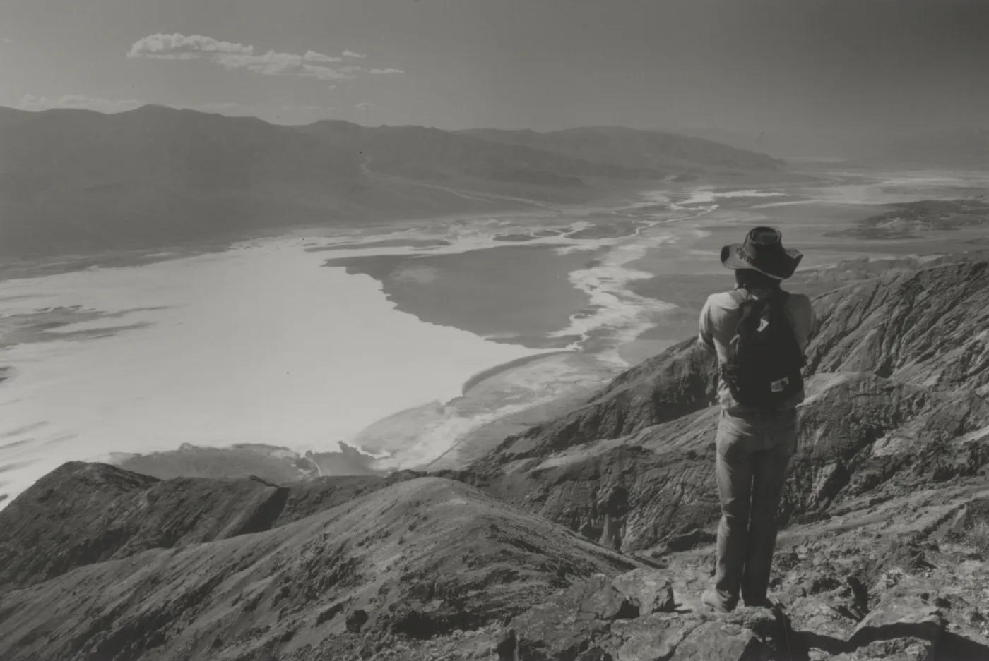 Death valley from Dante's view, looking north, © Steve Junak