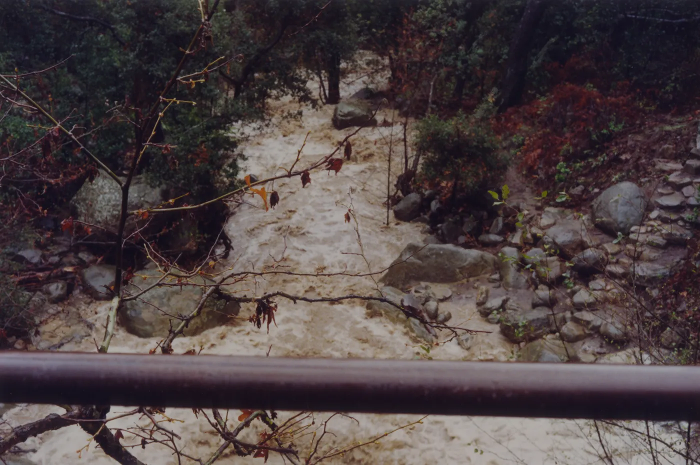 Mission Creek below Mission Dam