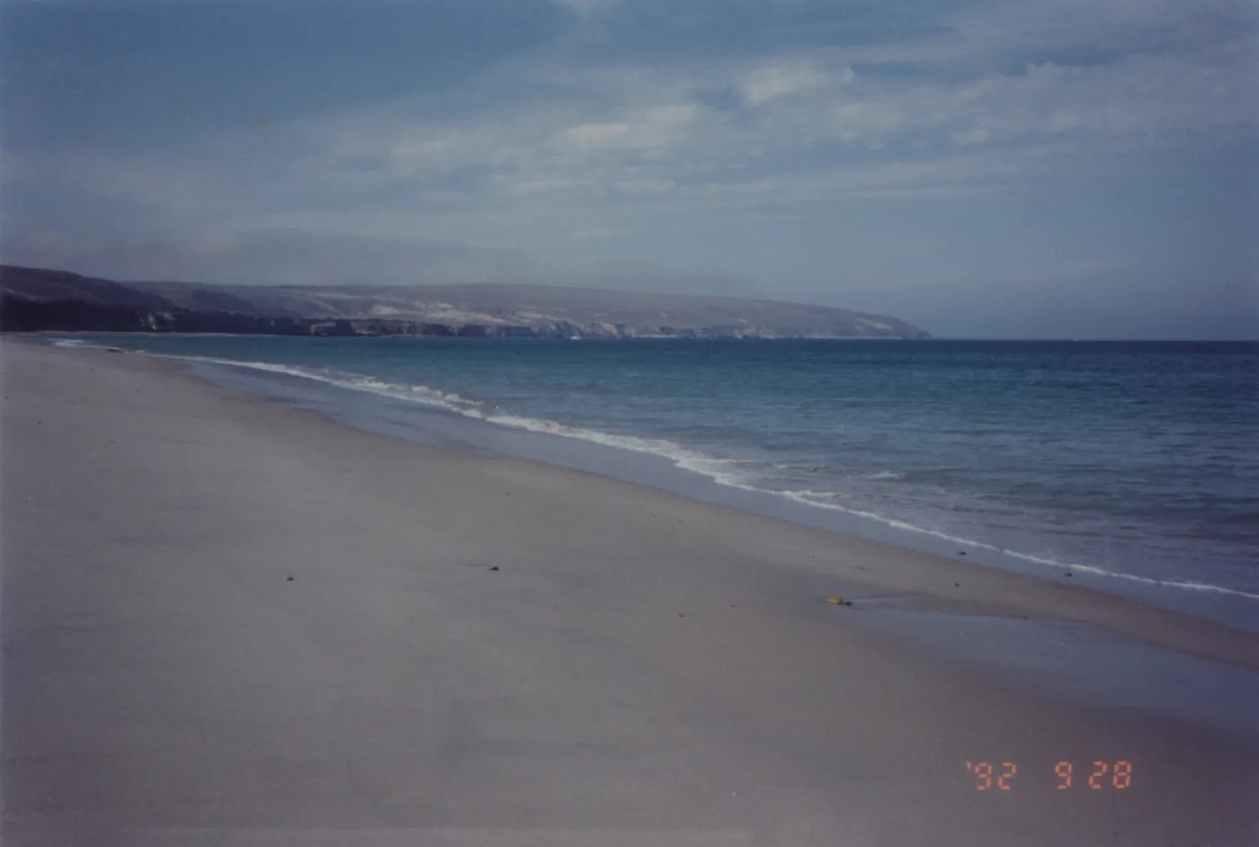 beach on Santa Rosa Island