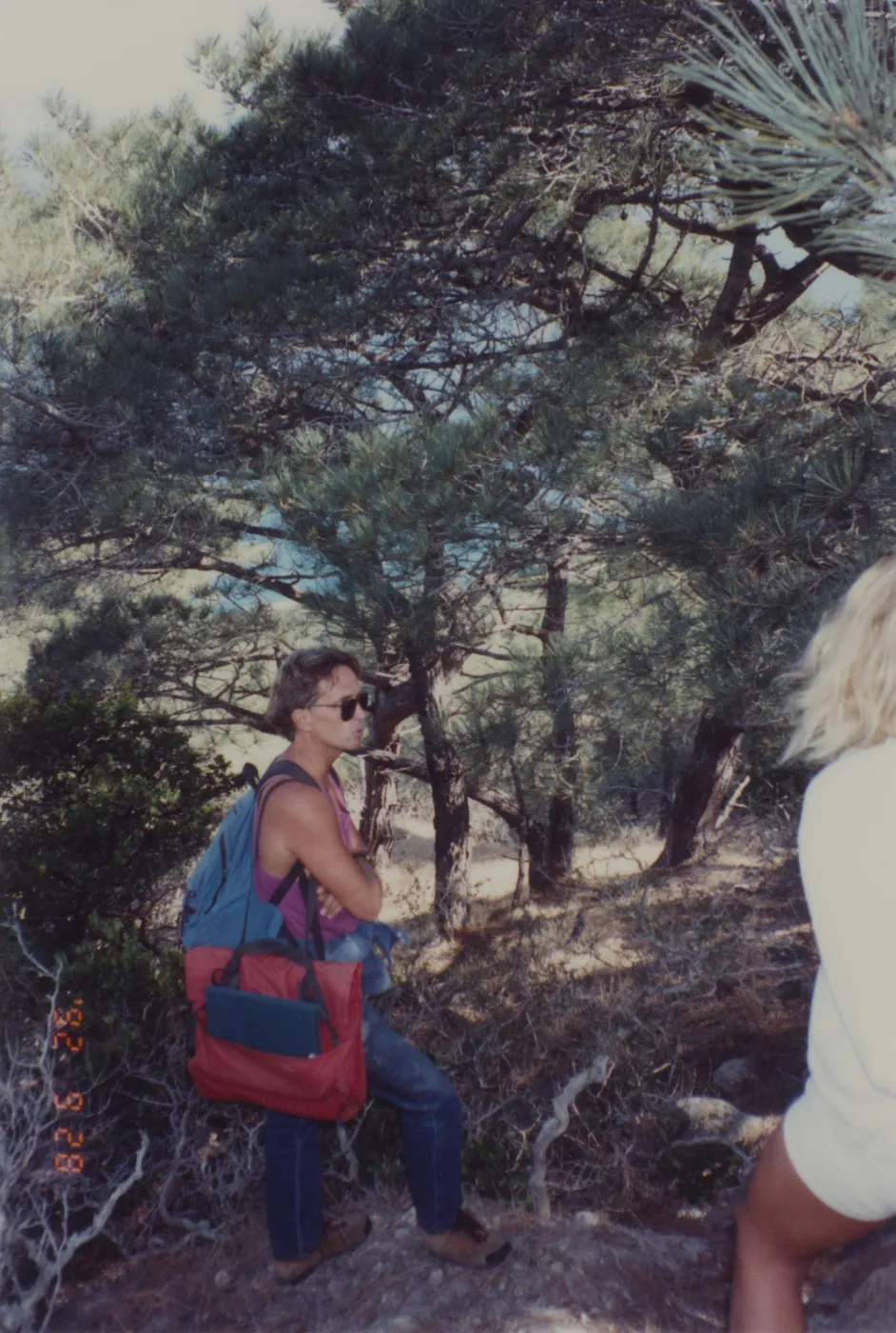Steve Junak on Santa Rosa Island