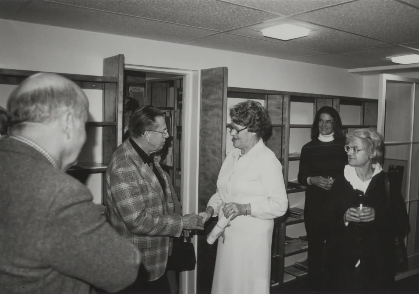 Muller reading Room dedication event, Katherine Muller