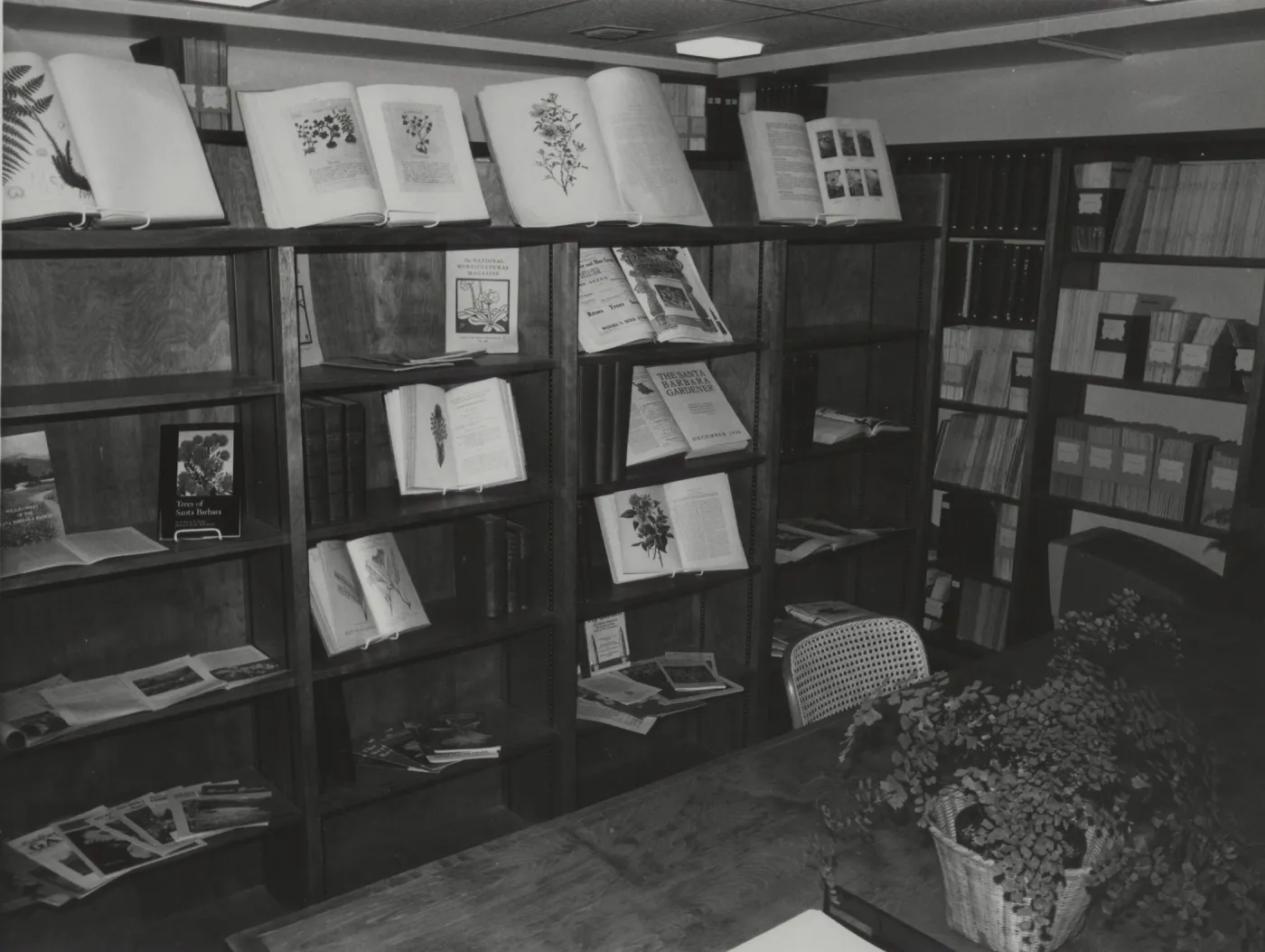 Book Exhibit at Muller Reading Room Opening