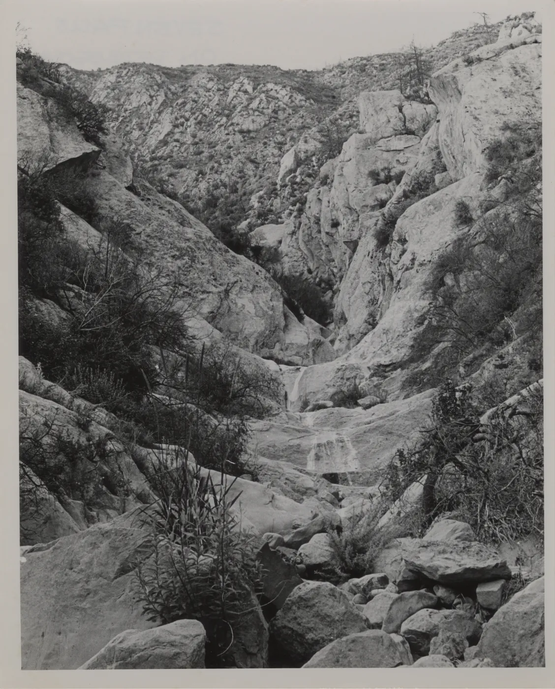 Seven Falls in Mission Creek above Jesusita Trail