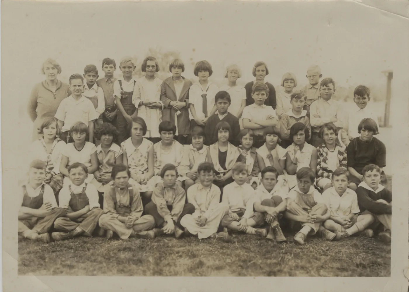 Clif Smith in Hope School Class Photo