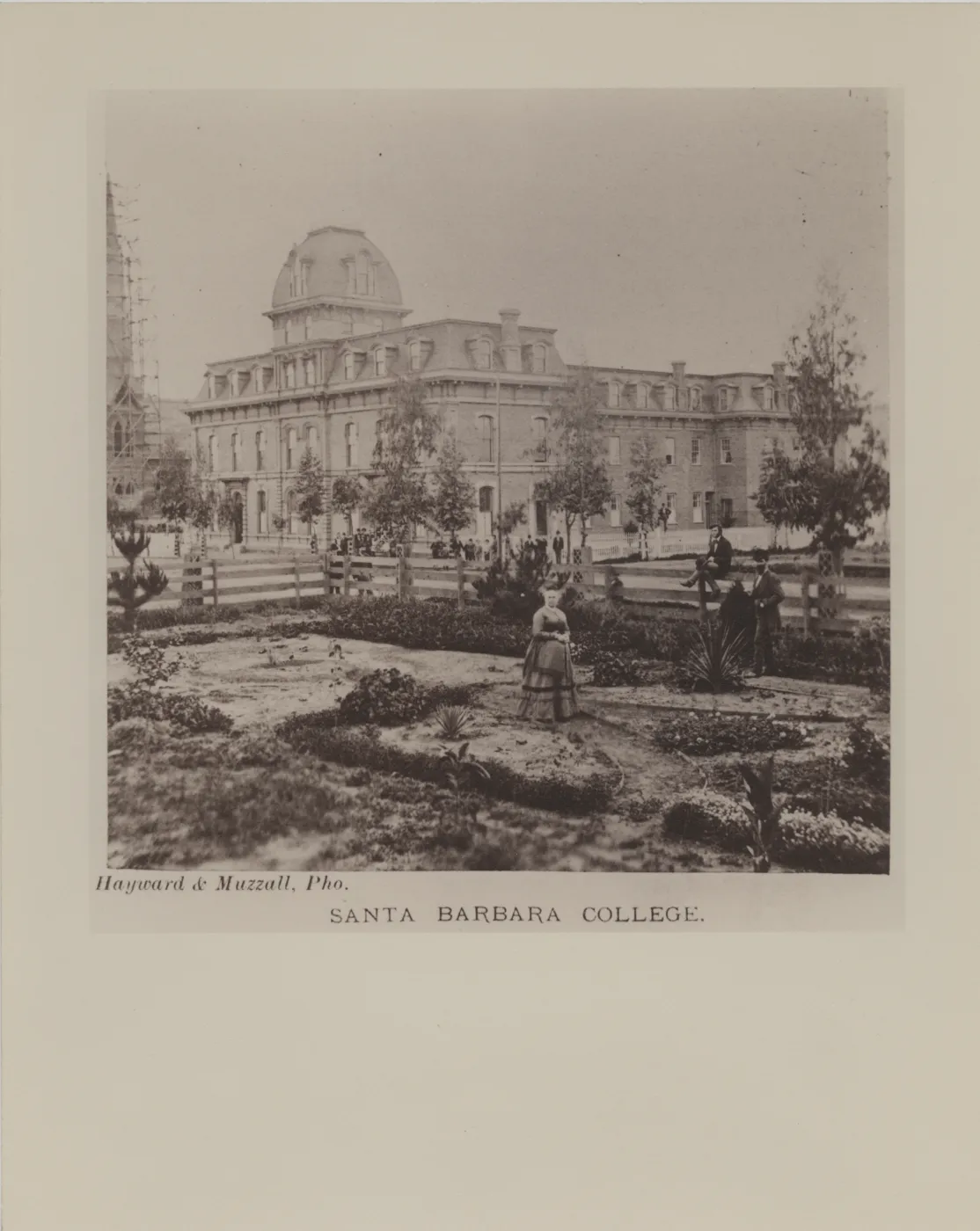 Santa Barbara College c. 1878