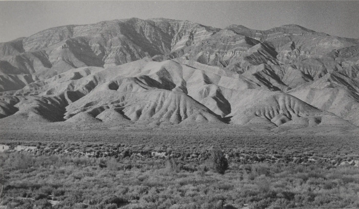 Cuyama Valley, north side, Caliente Mountains