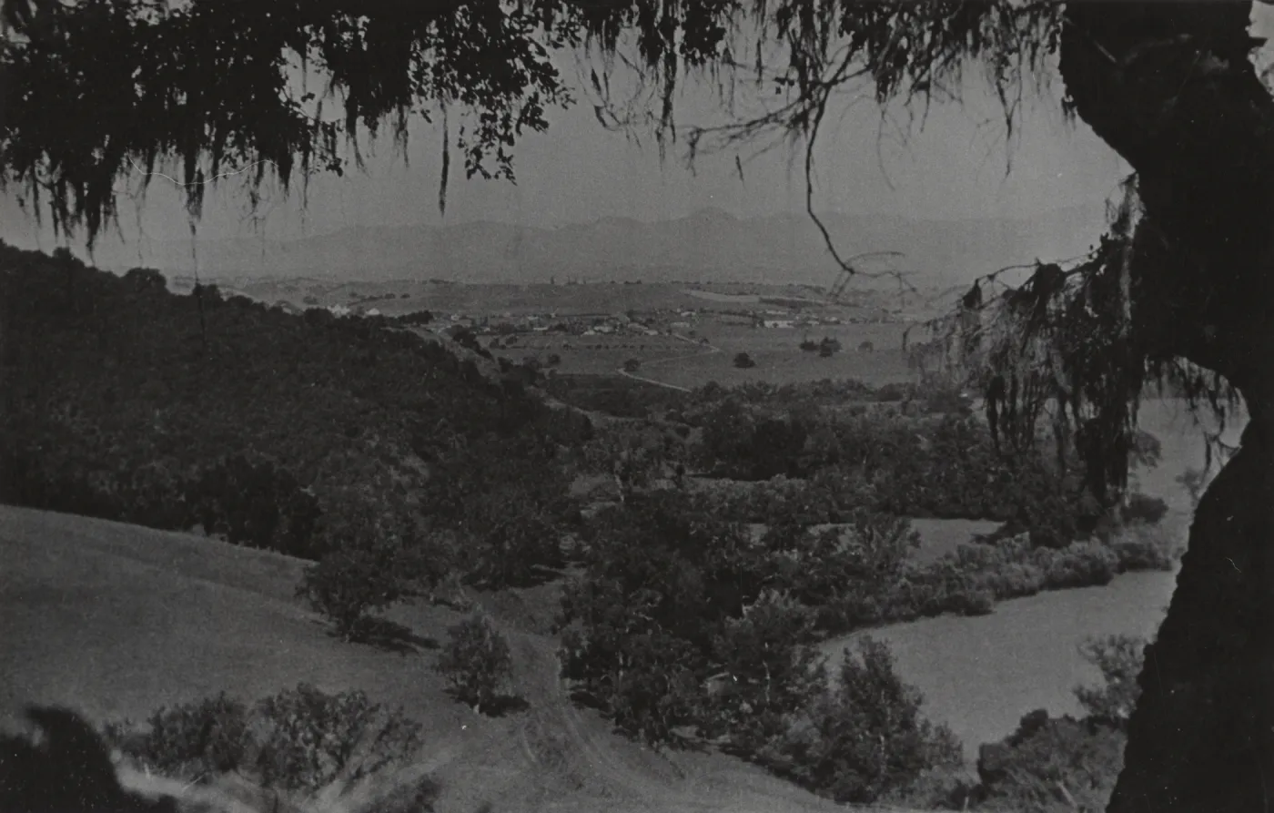 viewing Solvang from southeast