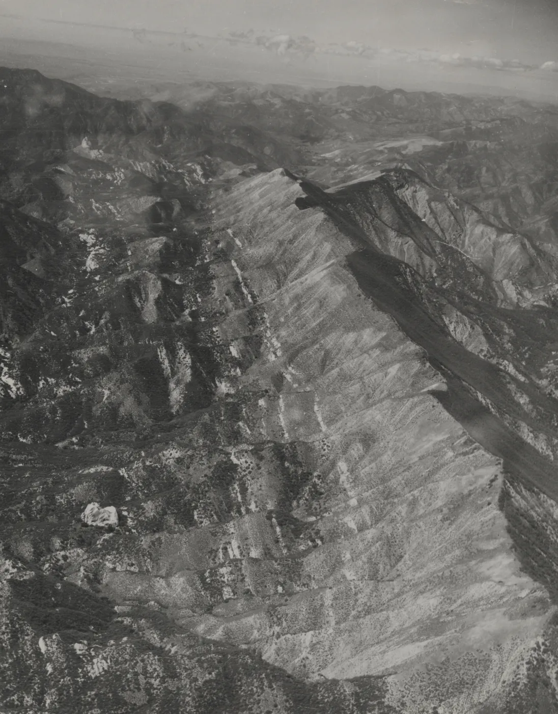 inner San Rafael Range, from the air