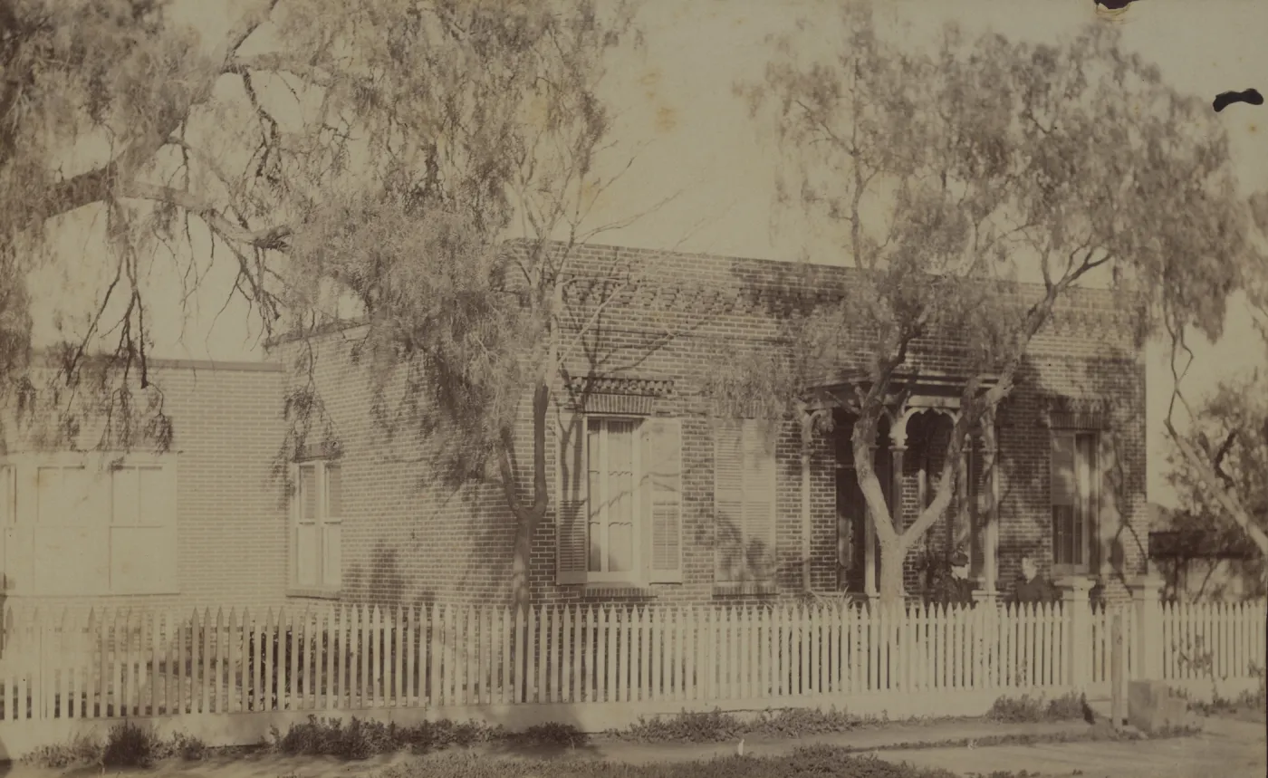 Oldest Brick Building in Santa Barbara, 914 Anacapa Street, S.P.B. Knox