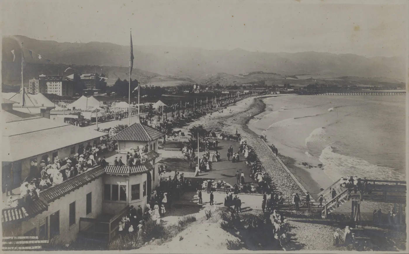 Santa Barbara Waterfront, ca. 1902