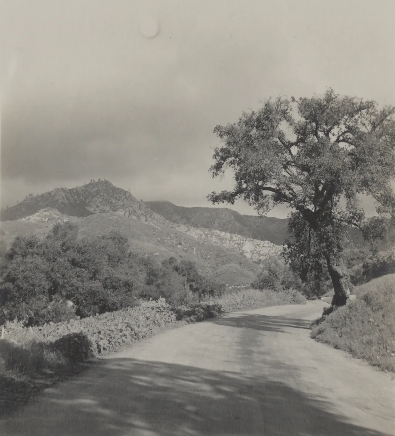 Mission Canyon Road, unpaved (historic)