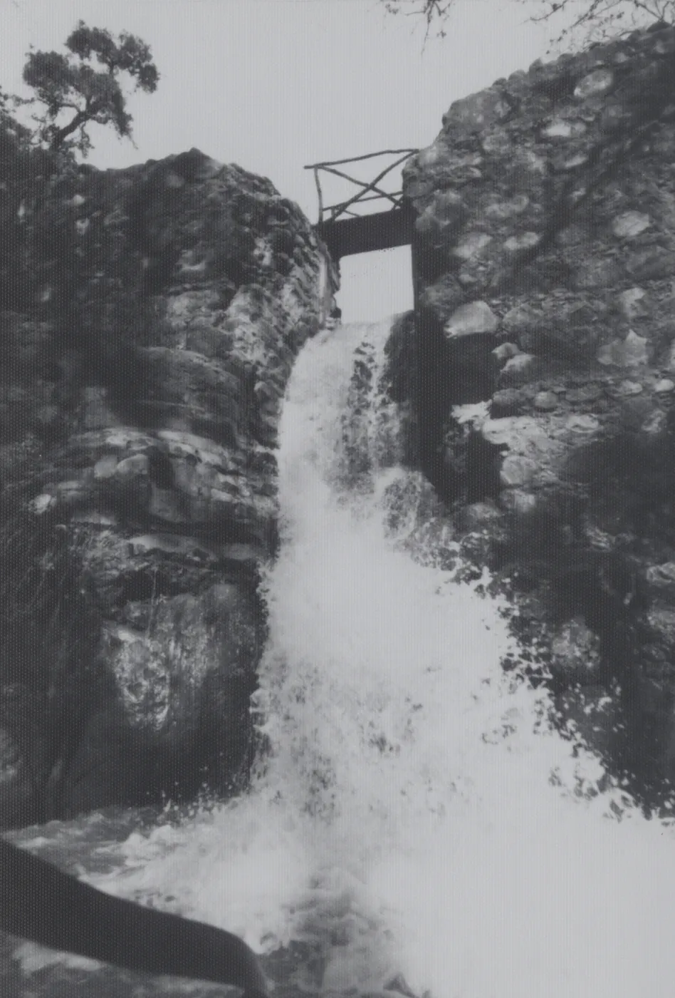 Mission Creek waterfall, Mission Dam