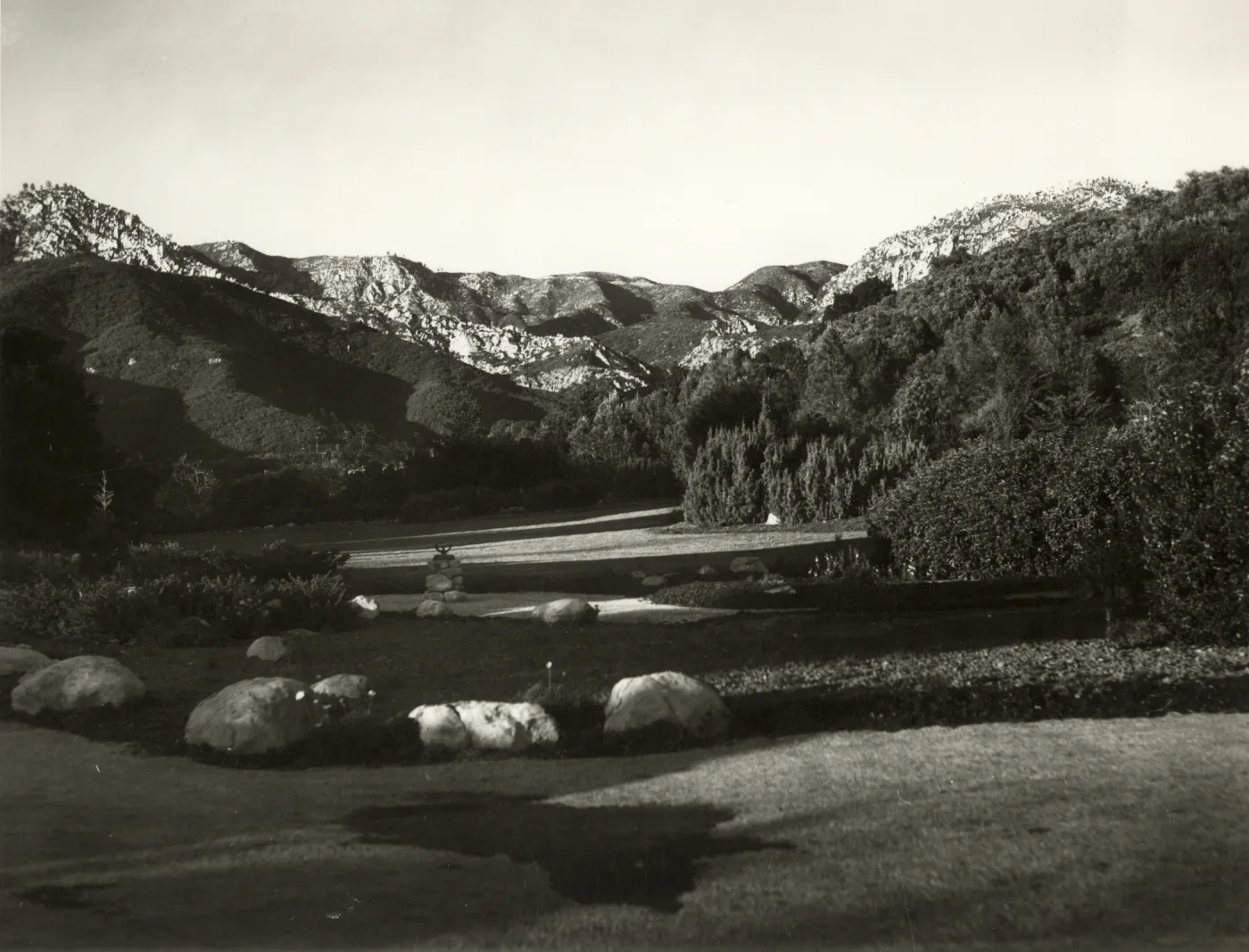 strawberry Meadow, 1940-1942, mountain view