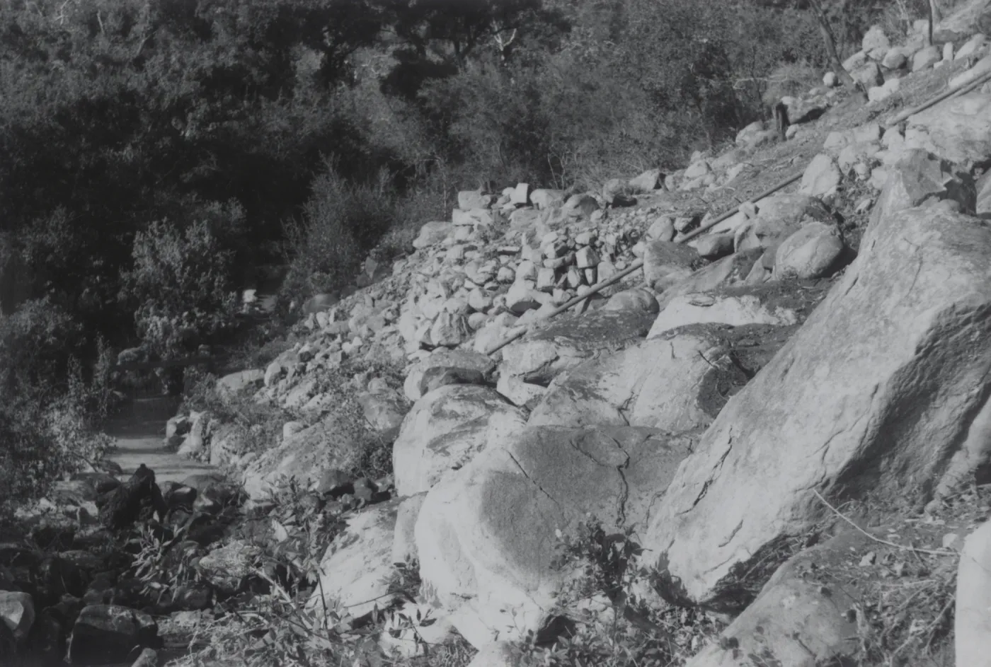 Campbell Trail renovation, 1961