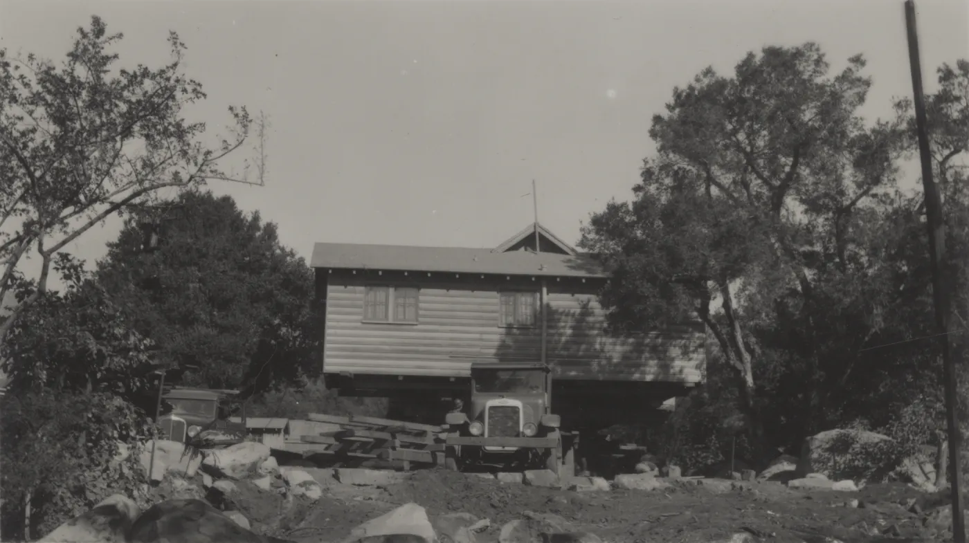 Moving the Cottage, 1942