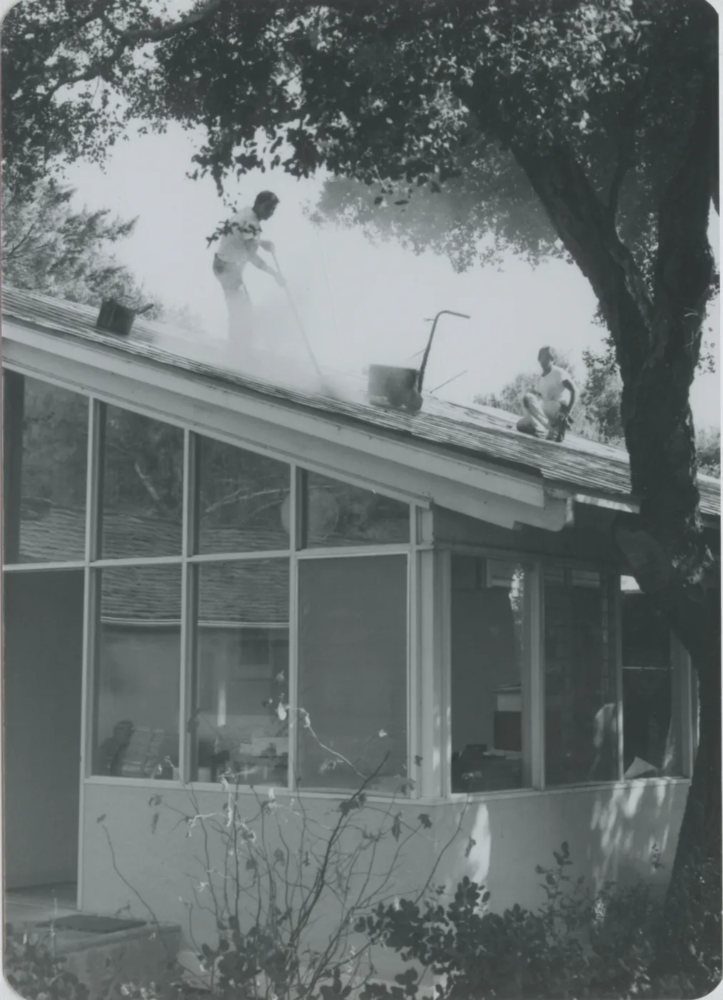 Blaksley Library, re-roofing the West Wing annex