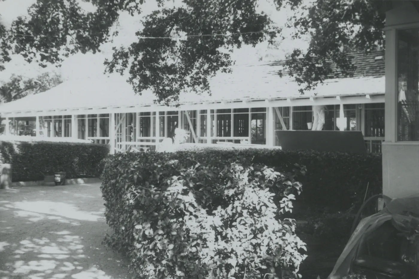 North Wing construction