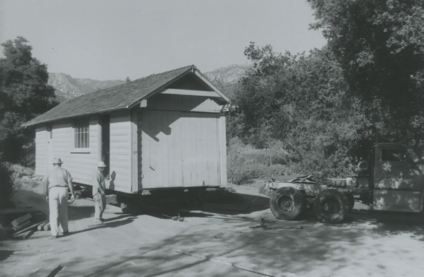 Maintenance Shed, relocation to the Hort Unit