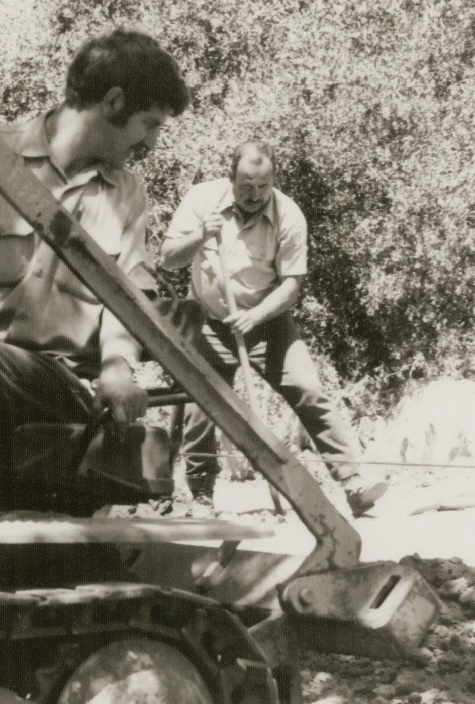 Garden Entrance, construction 1975
