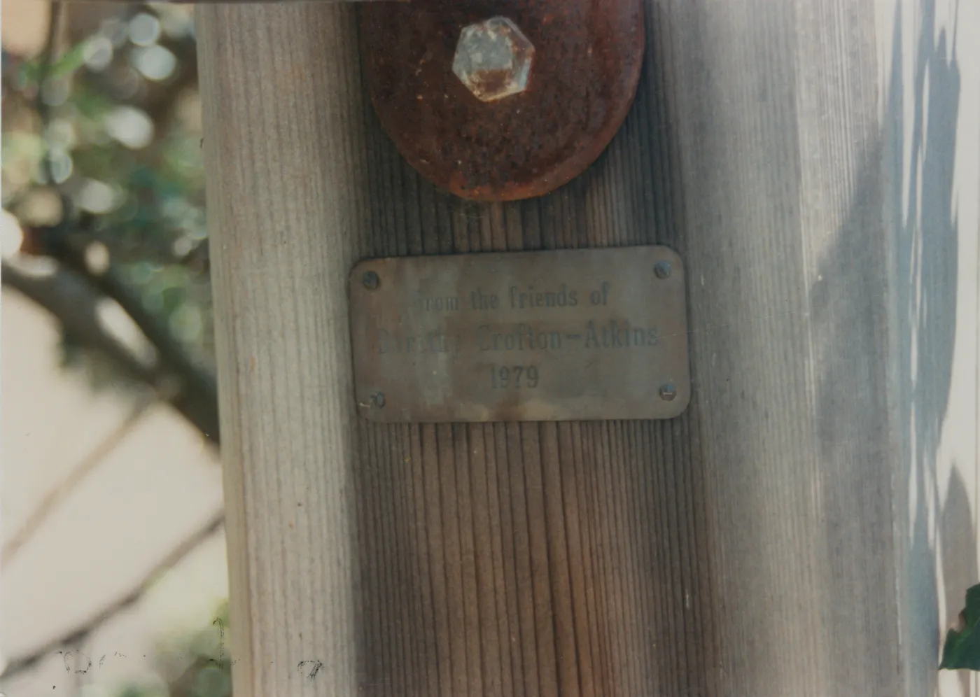 Dorothy Crofton-Atkins Lamppost, 1979, Courtyard