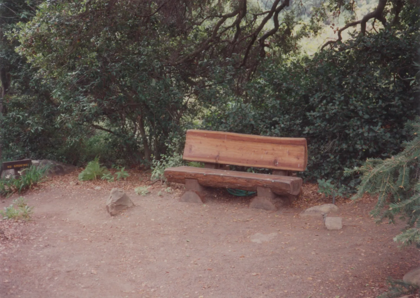E. Blair McLean Bench, 1990, Manzanita Section