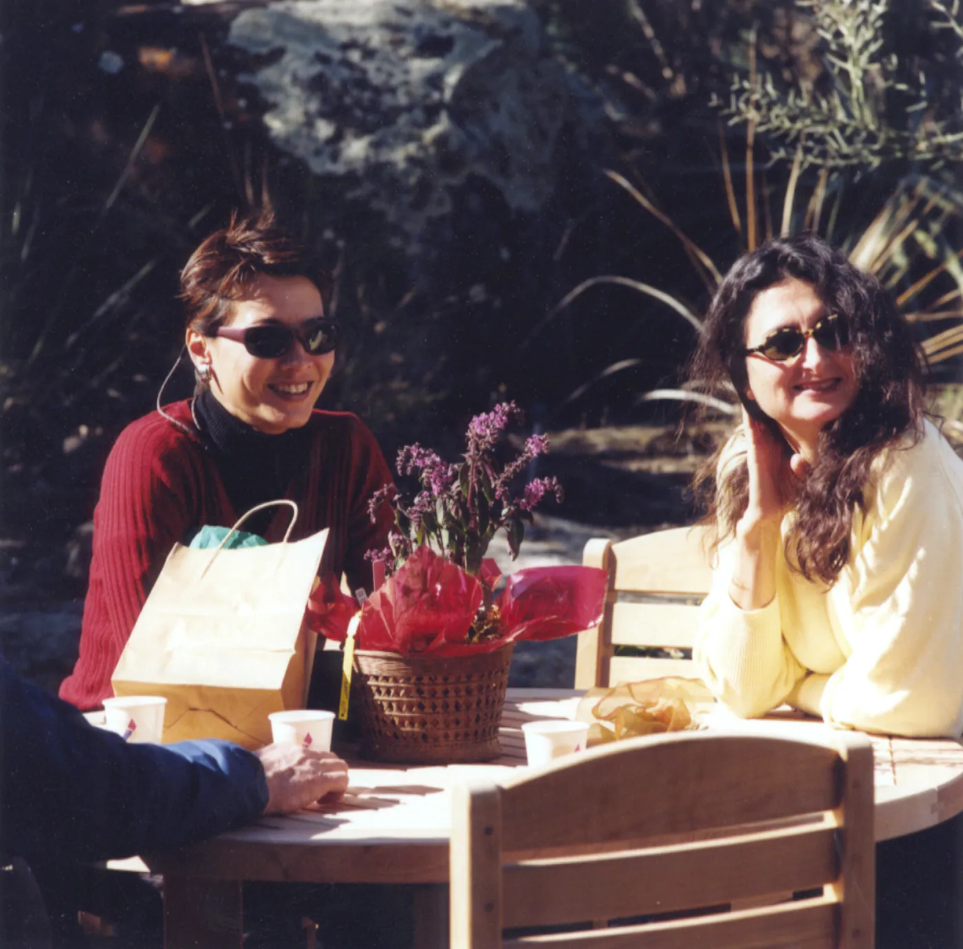 Garden visitors at Winterfest