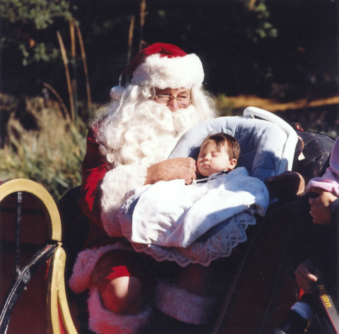 Winterfest, photos with Santa