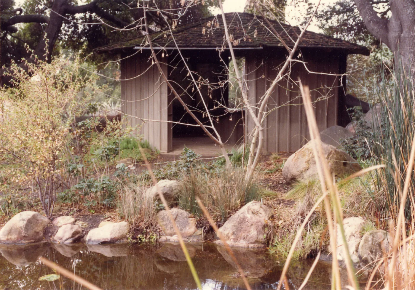 Information Kiosk and Meadow Pond