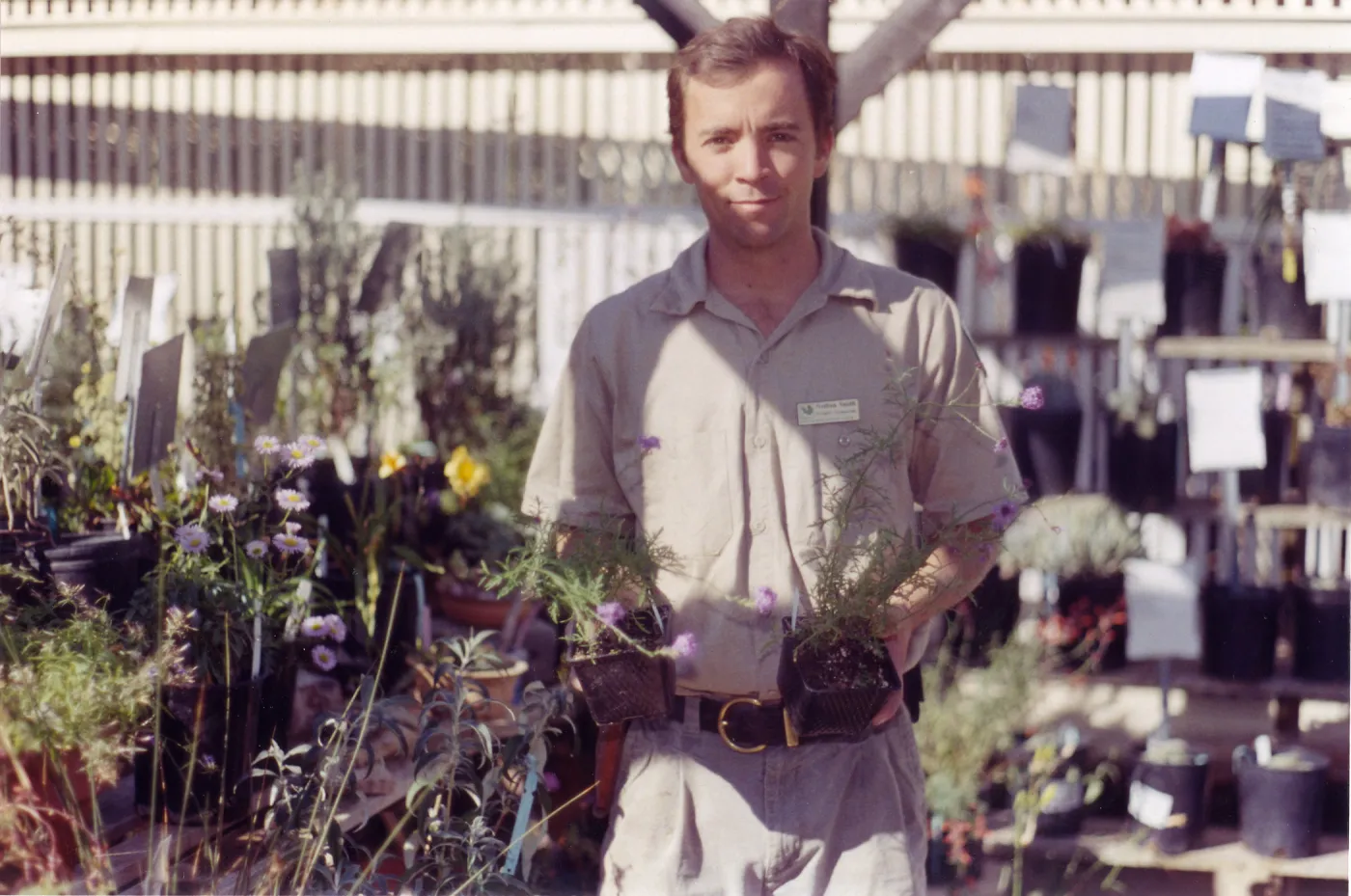 Nathan Smith at Garden Growers Nursery