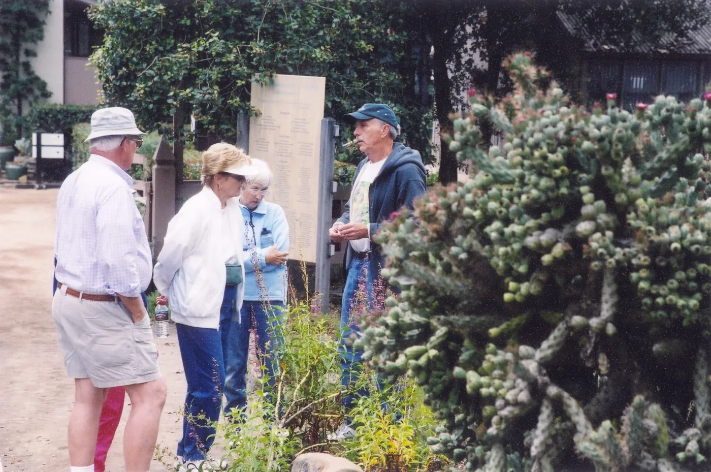 Garden visitors