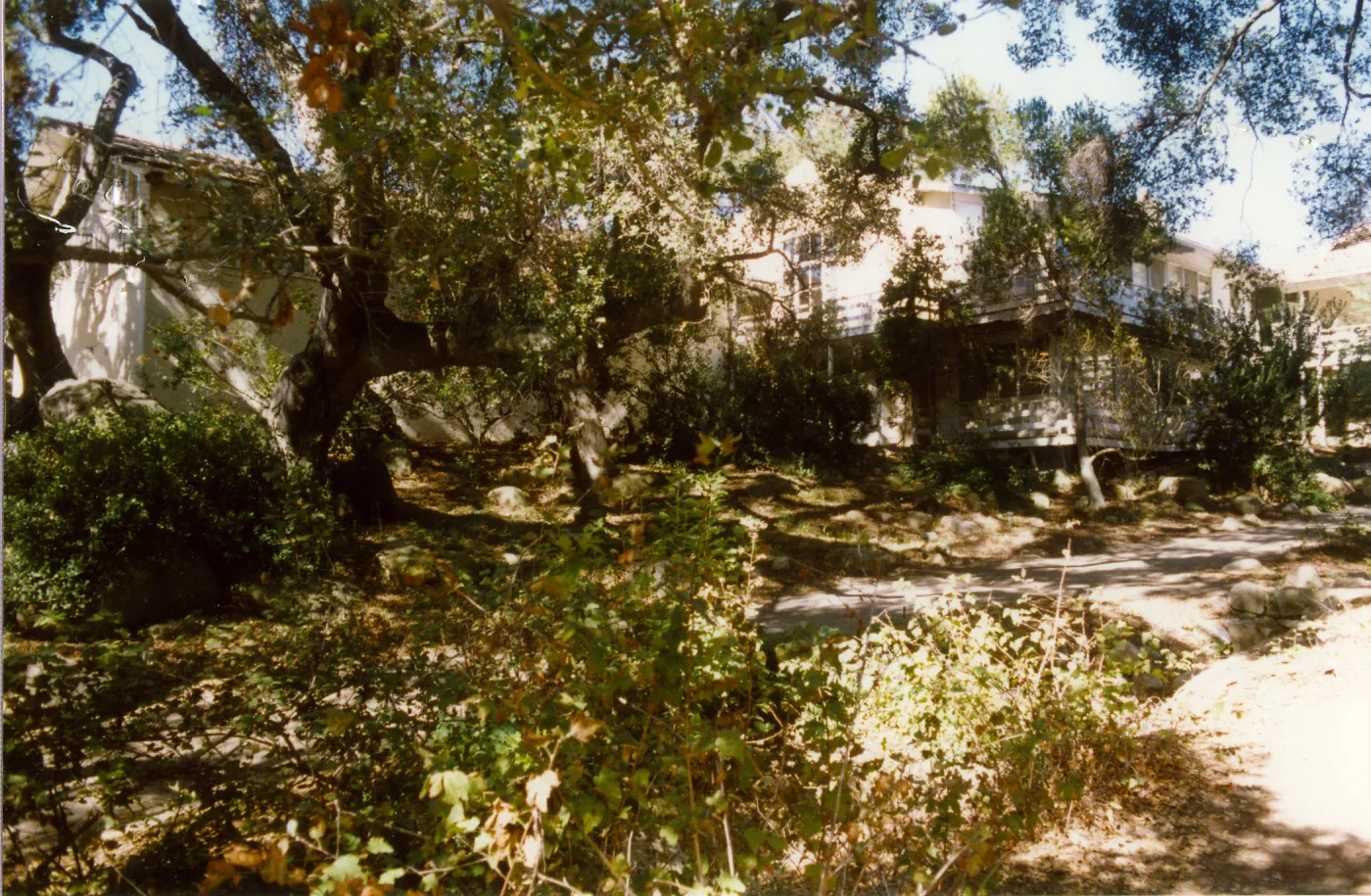 Rear of North wing, Herbarium from Arroyo