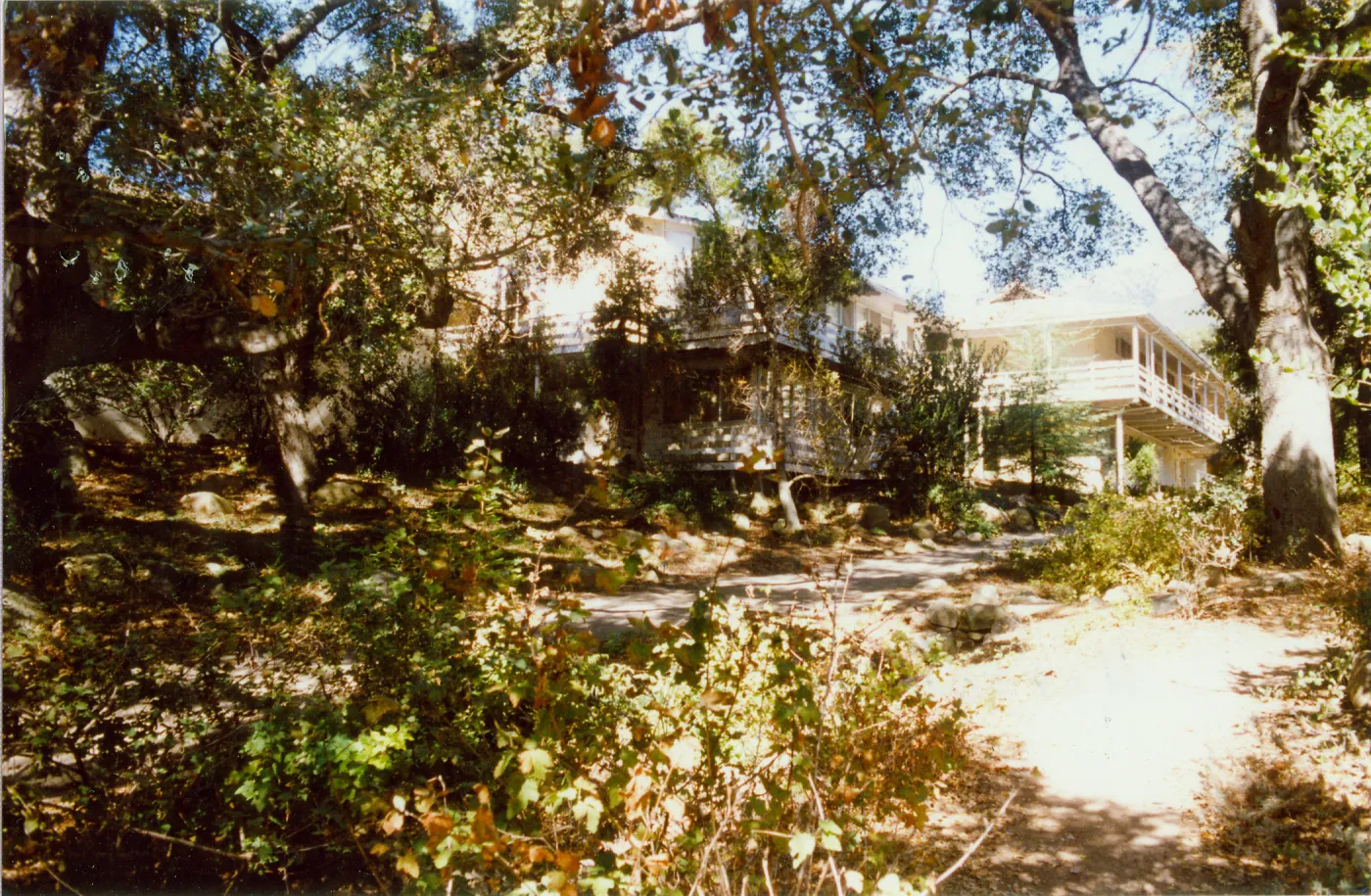 Rear of North Wing, Herbarium from Arroyo