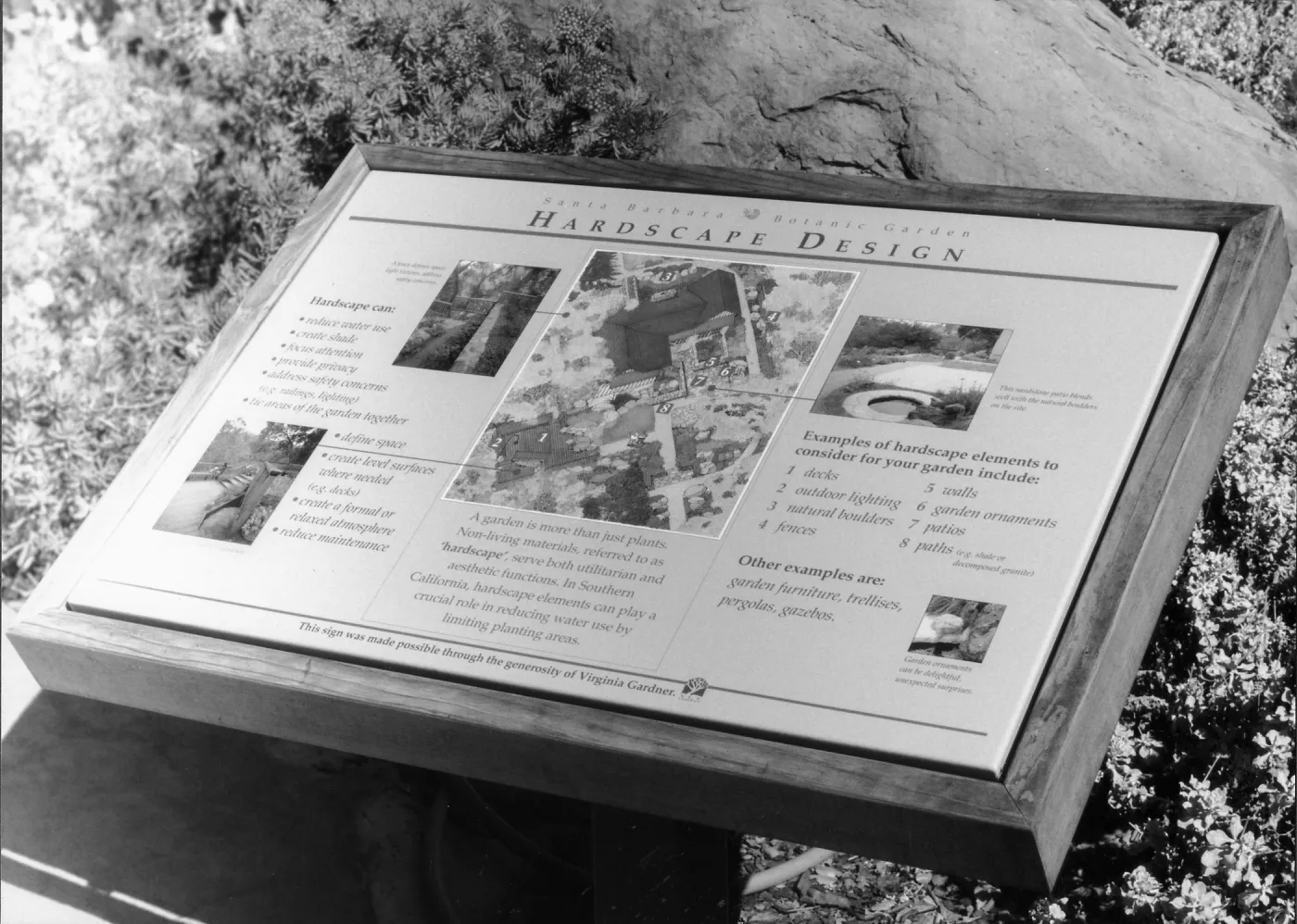 2014 AAM Accreditation Self-Study Documentation: Interpretive Signage (Home Demonstration Garden)