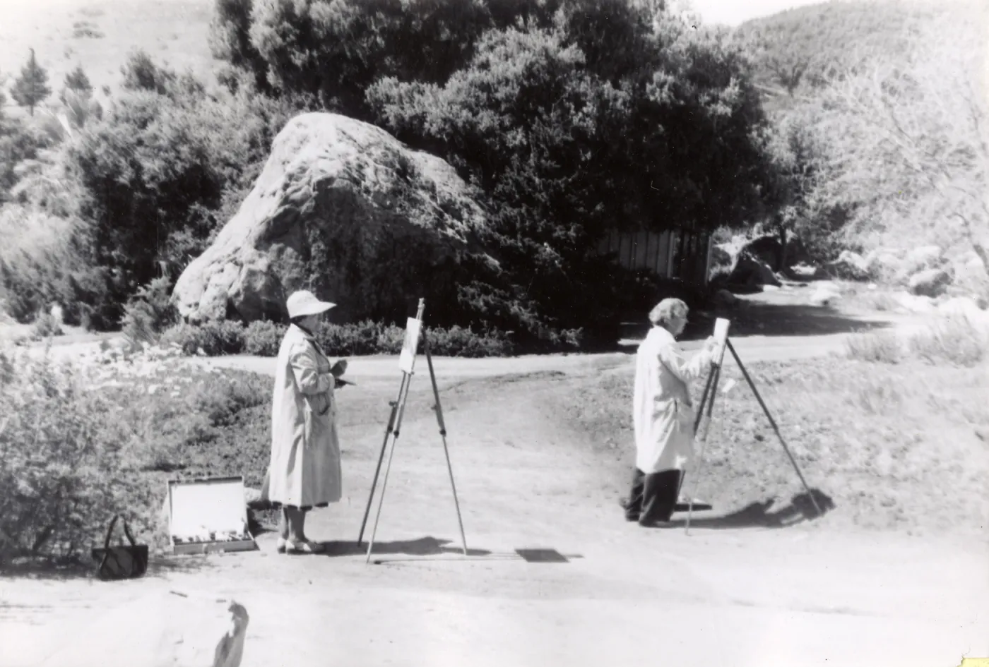 Artists in Garden