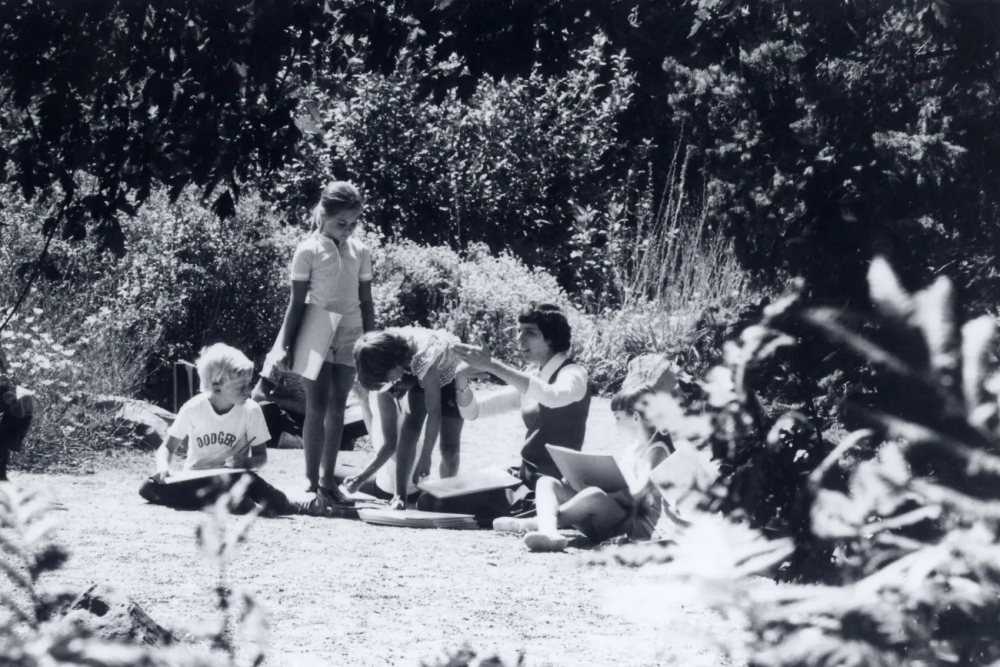Jackie Broughton and children