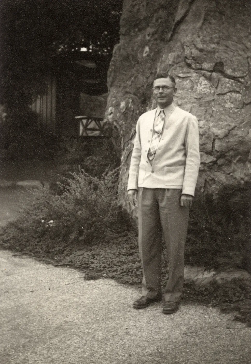 Maunsell Van Rensselaer at Blaksley Boulder